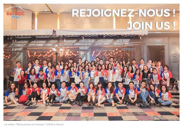 L'équipe Bienvenue en France ! 2018 Les assistants au Salon Bienvenue en France 2018