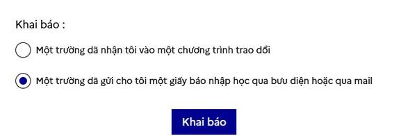 EEF je suis accepté